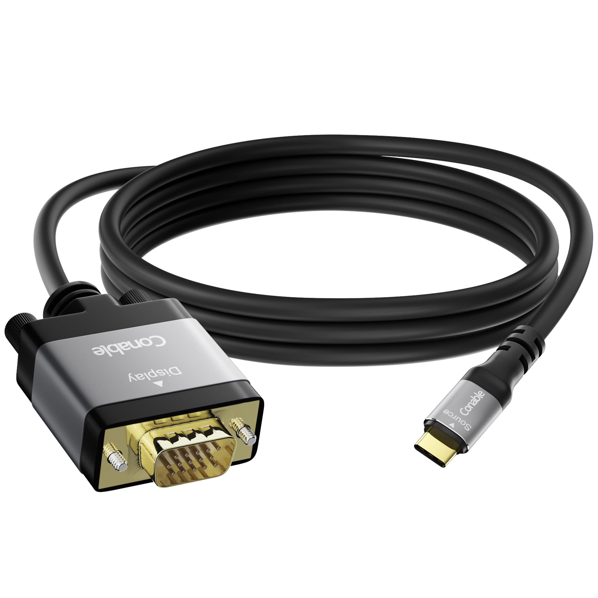 Amazon.com: USB C to VGA Cable 4 FT, USB Type-C to VGA Adapter